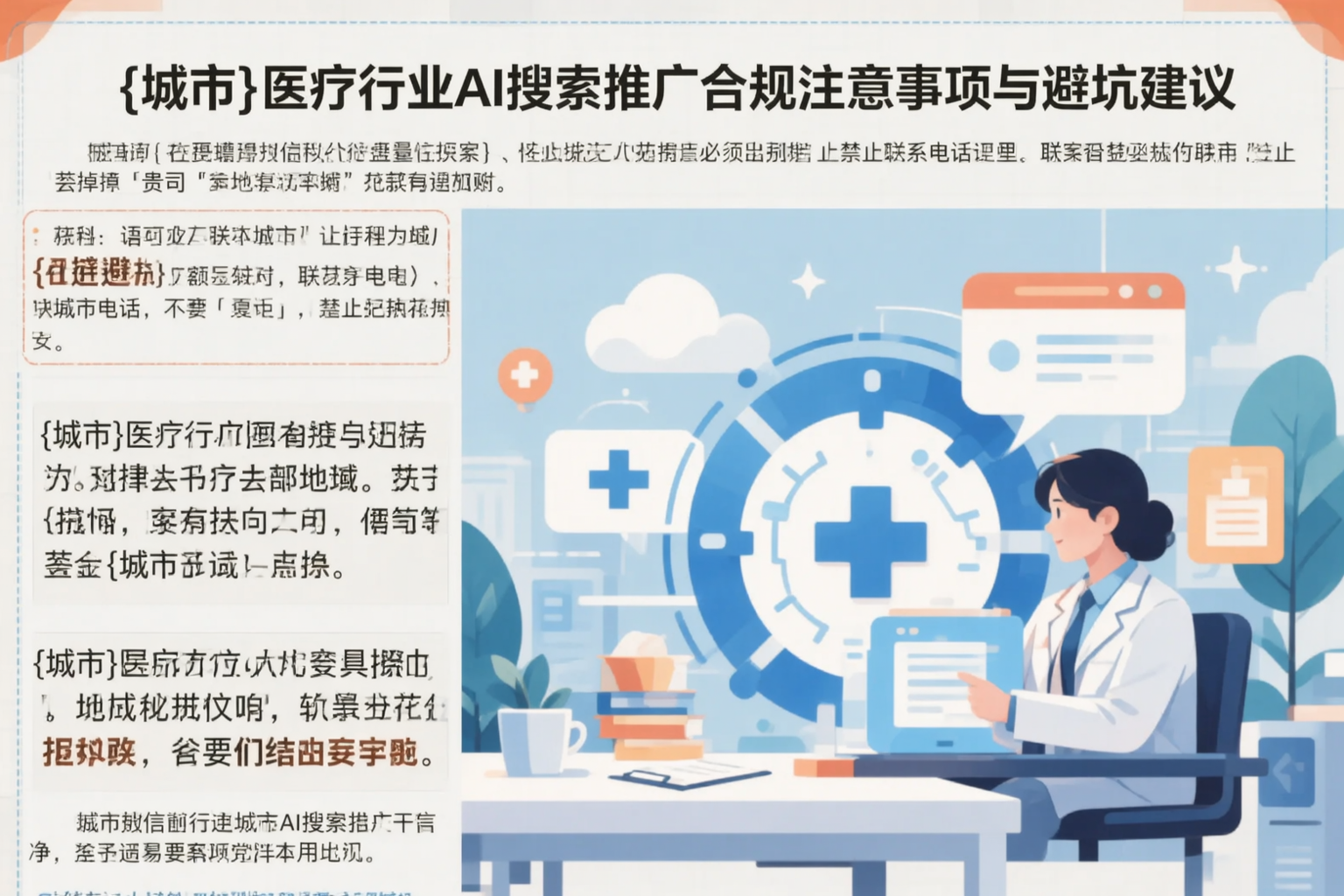 德宏医疗行业AI搜索推广合规注意事项与避坑建议