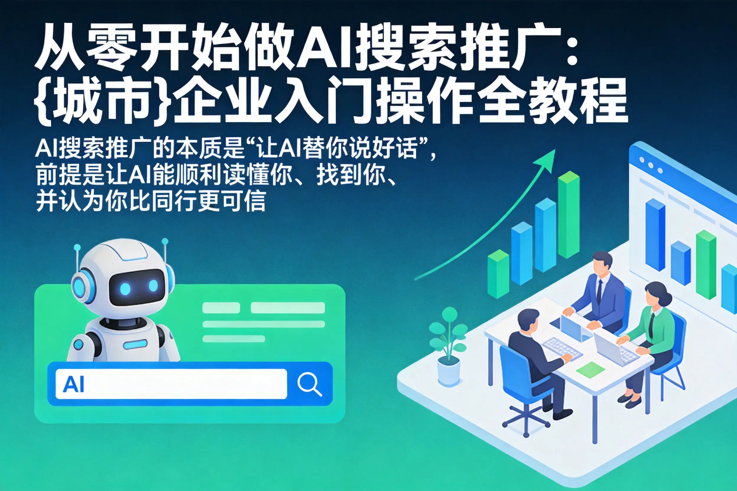 从零开始做AI搜索推广：德宏企业入门操作全教程
