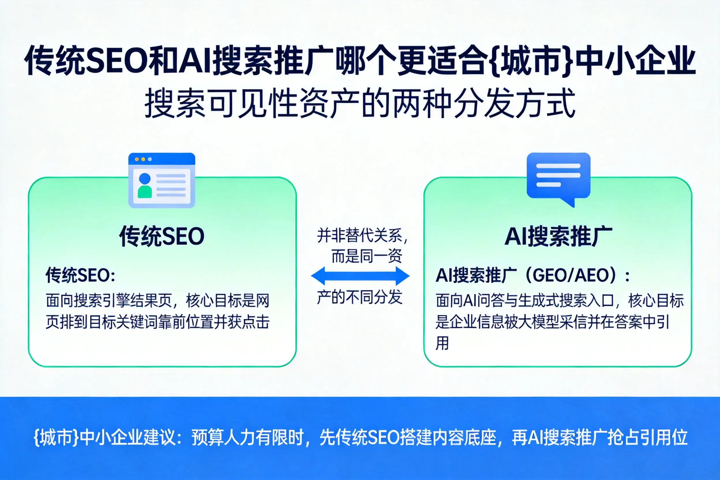 传统SEO和AI搜索推广哪个更适合德宏中小企业