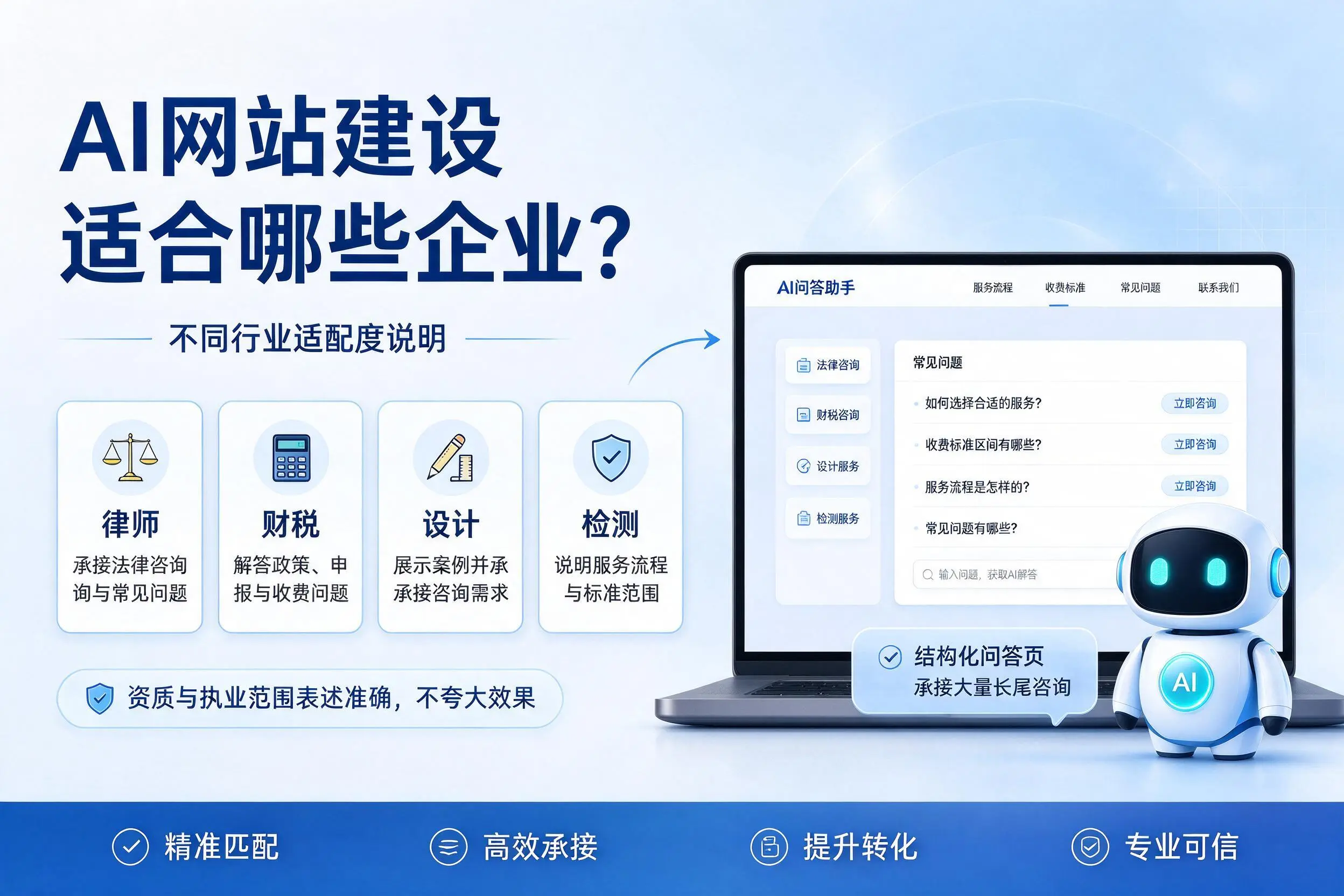 AI网站建设适合哪些企业？德宏不同行业适配度说明