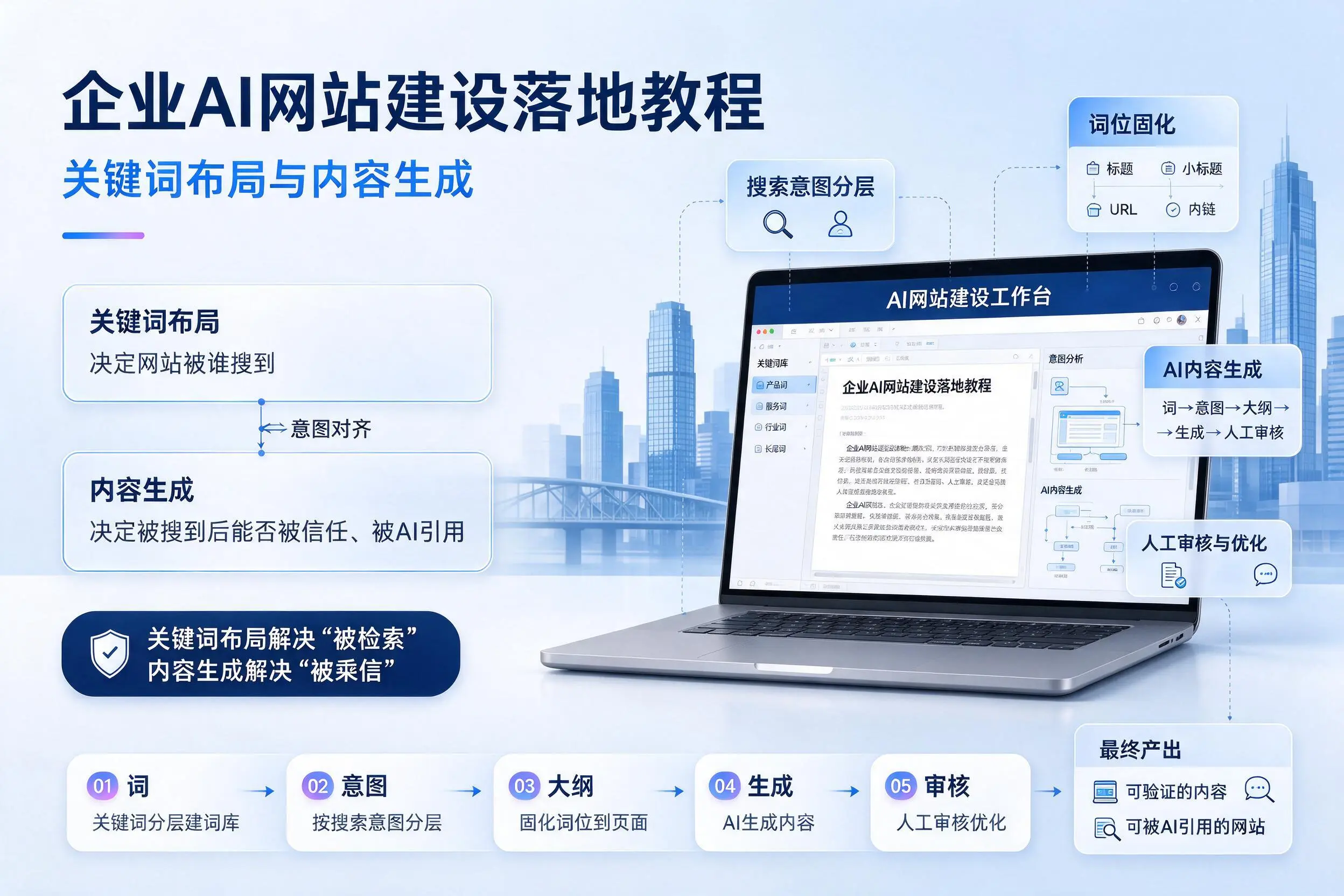 德宏企业AI网站建设落地教程：关键词布局与内容生成