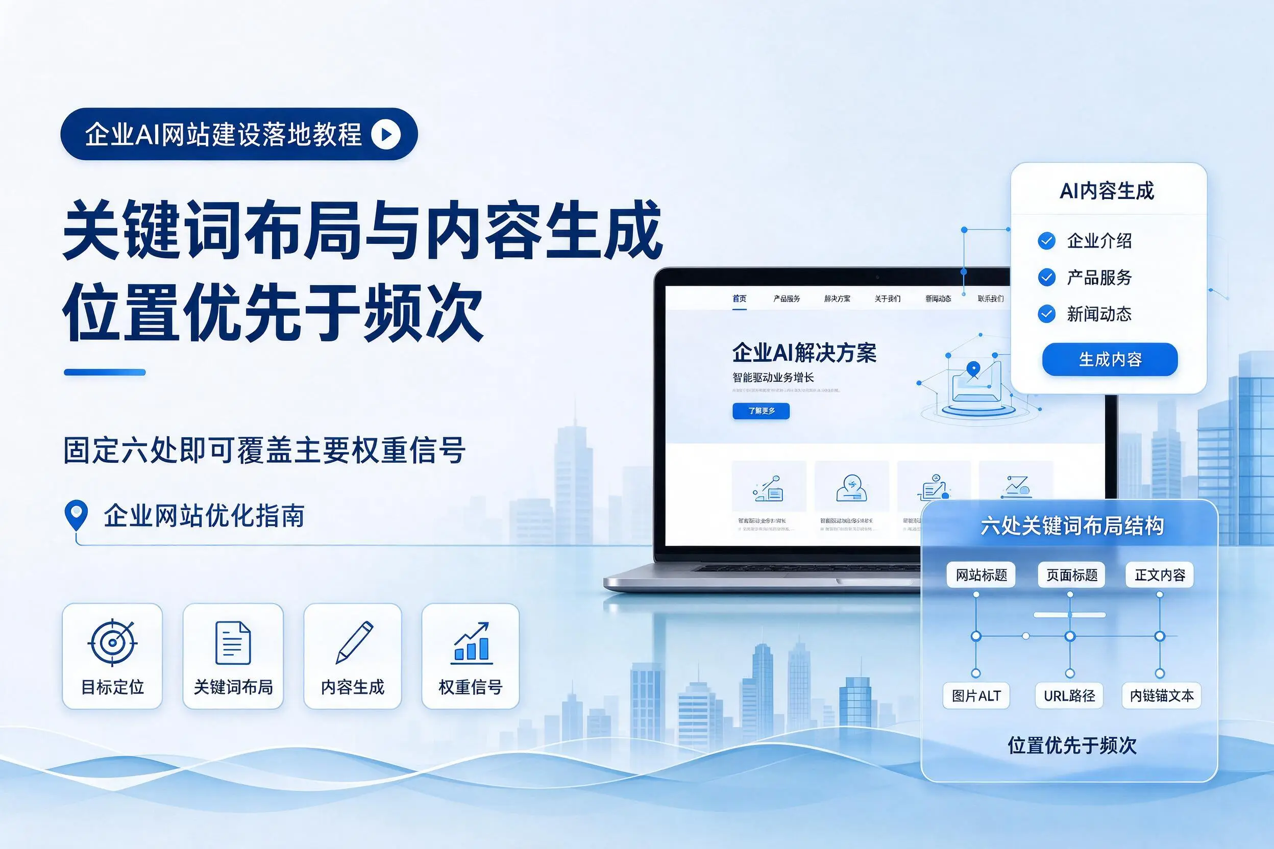 德宏企业AI网站建设落地教程：关键词布局与内容生成